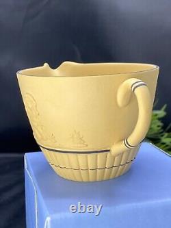 Wedgwood Caneware Jasper Ware Jasperware Black On Yellow Cane Boxed Cream Jug