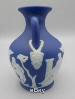 Wedgwood Commemorative Vintage Dark Blue Dip Portland Vase Jasperware 1929