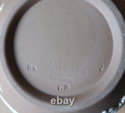 Wedgwood DARK TAUPE BROWN Jasper Small Lidded GINGER JAR Boxed 1984