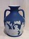 Wedgwood Dark Blue Jasperware 7 Portland Vase