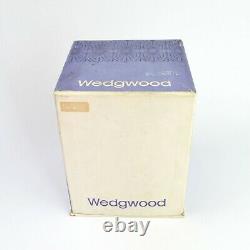 Wedgwood Dark Blue Jasperware Portland Vase / Amphora With Original Box