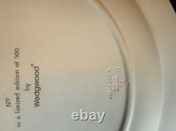 Wedgwood Egyptian Ankhesenamun Trophy Plate Primrose Jasperware 500 Limited Ed