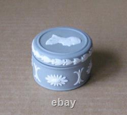 Wedgwood GREY Jasperware EARL MOUNTBATTEN Pill Pot