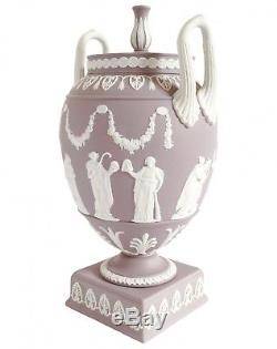 Wedgwood Grecian Urn RARE lilac Jasperware urn vase