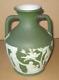 Wedgwood Green Jasper Ware Portland 7 Vase