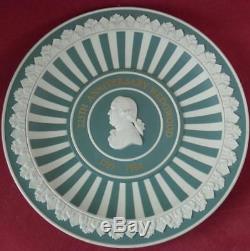 Wedgwood Green Jasperware Plate 225th Anniversary 1759-1984 Ltd Ed 199/225 Rare
