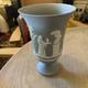 Wedgwood Grey Jasper Arcadian Vase Footed Jasperware