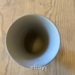 Wedgwood Grey Jasper Arcadian Vase Footed Jasperware