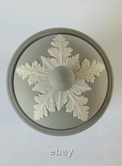 Wedgwood Grey Jasper Tobacco Pot and Lid jasperware