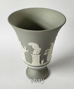 Wedgwood Grey Jasperware Arcadian Vase