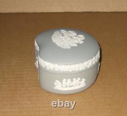 Wedgwood Grey Jasperware Bean Aurora Box