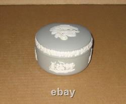 Wedgwood Grey Jasperware Bean Aurora Box