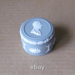 Wedgwood Grey Jasperware Earl Mountbatten Pill Pot