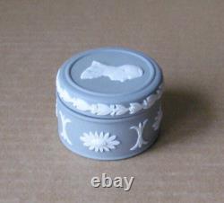 Wedgwood Grey Jasperware Earl Mountbatten Pill Pot