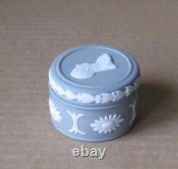 Wedgwood Grey Jasperware Earl Mountbatten Pill Pot