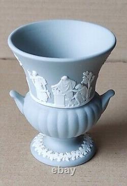 Wedgwood Grey Jasperware Urn Vase