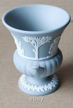 Wedgwood Grey Jasperware Urn Vase