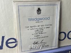 Wedgwood Hands Of The Potter Teracotta Jasperware No. 1 LE 500 Boxed