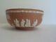Wedgwood Jasperware Terracotta 8 Bowl, C. 1957-1959, Rare