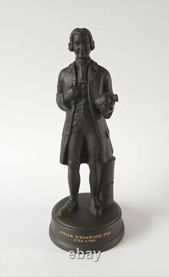 Wedgwood Jasper Black Figure Josiah Wedgwood Statuette Limited Edition
