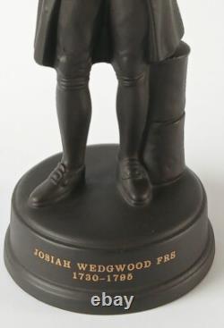 Wedgwood Jasper Black Figure Josiah Wedgwood Statuette Limited Edition