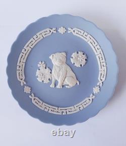 Wedgwood Jasper Blue Japanese ETO Tray Year of The Dog 2018 jasperware