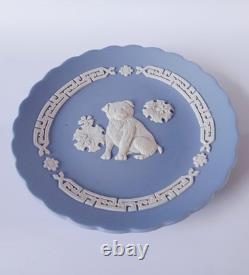 Wedgwood Jasper Blue Japanese ETO Tray Year of The Dog 2018 jasperware