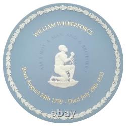 Wedgwood Jasper Blue Slavery Plate Am I Not A Brother And A Man
