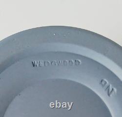 Wedgwood Jasper Blue and Portland Blue Four Seasons Trumpet Vase jasperware