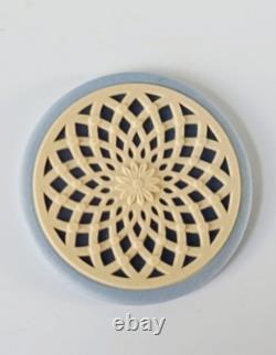 Wedgwood Jasper Blue and Yellow Cameo jasperware