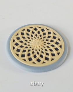 Wedgwood Jasper Blue and Yellow Cameo jasperware