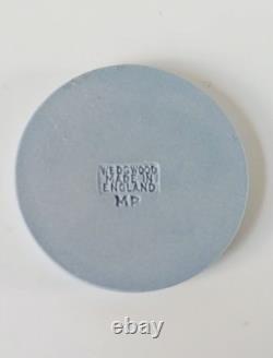 Wedgwood Jasper Blue and Yellow Cameo jasperware