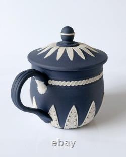 Wedgwood Jasper Custard Cups Blue and Portland Blue Limited Edition Jasperware