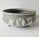 Wedgwood Jasper Grey Bowl Three Footed Jasperware