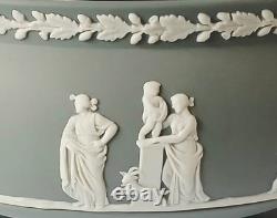 Wedgwood Jasper Grey Bowl Three Footed jasperware