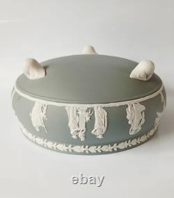 Wedgwood Jasper Grey Bowl Three Footed jasperware