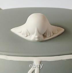 Wedgwood Jasper Grey Bowl Three Footed jasperware