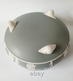 Wedgwood Jasper Grey Bowl Three Footed jasperware