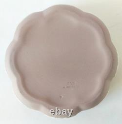 Wedgwood Jasper Lilac Round Trinket Box Jasperware