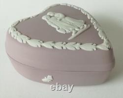 Wedgwood Jasper Lilac Trinket Box Wedgwood Museum jasperware