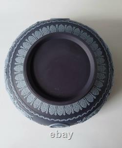 Wedgwood Jasper Portland Blue and Blue Arabesque Bowl jasperware