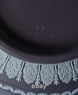 Wedgwood Jasper Portland Blue and Blue Arabesque Bowl jasperware