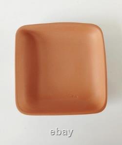 Wedgwood Jasper Terracotta Square Trinket Box jasperware