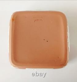 Wedgwood Jasper Terracotta Square Trinket Box jasperware
