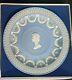 Wedgwood Jasper Trophy Plate In 5 Colours Queens Silver Jubilee. Only 750 Made