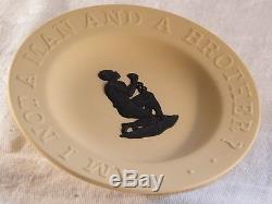 Wedgwood Jasper Ware Am I Not A Man And Brother from a design by W. Hackwood