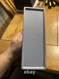 Wedgwood Jasper Ware Blue Clock H16cm X W16cm Works well