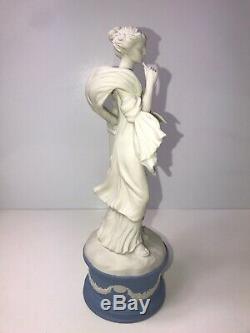 Wedgwood Jasper Ware Calliope Classical Muses Porcelain Figurine
