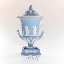 Wedgwood Jasper Ware, Campana Urn, 12 Inches, Boxed, Vase
