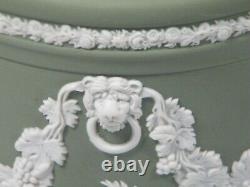 Wedgwood Jasper Ware Green Planter in splendid condition and ready to use